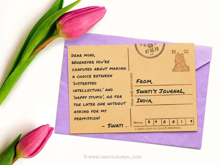 - swati's Journal short story