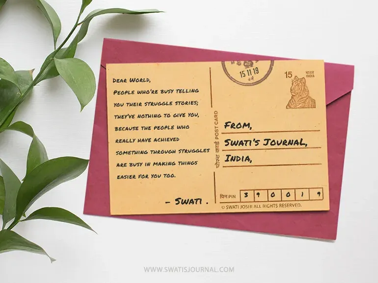 - swati's Journal short story