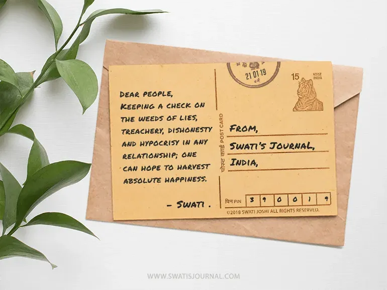 - swati's Journal short story