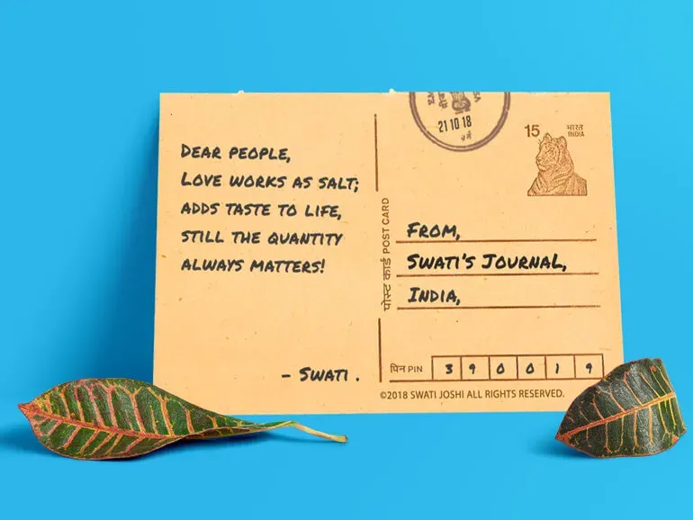 - swati's Journal short story