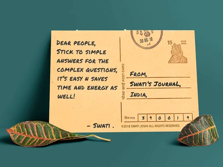 - swati's Journal short story