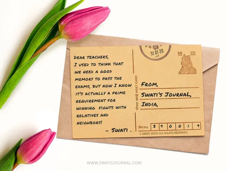 - swati's Journal short story