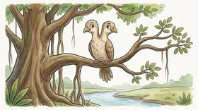 The Bird with Two Heads Story – Panchatantra Tale with Moral