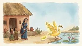 The Golden Swan – Moral Story [A Jatak Katha]